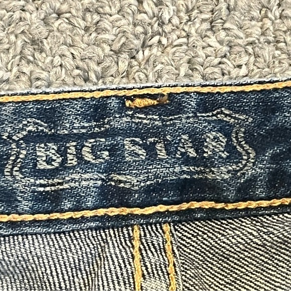 Big Star Jeans Womens 28 Blue Evan Skinny Capri Denim Cropped USA Stretch - Picture 7 of 12